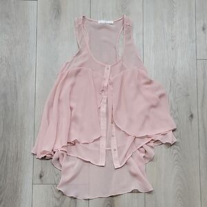 Potter's Pot Blush Layered Blouse